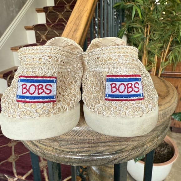 BOBS Skechers, crochet ladies slip on shoe excellent condition size 9.5 - Picture 9 of 12